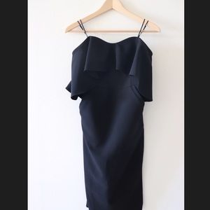Chelsea28 Black Cocktail Dress